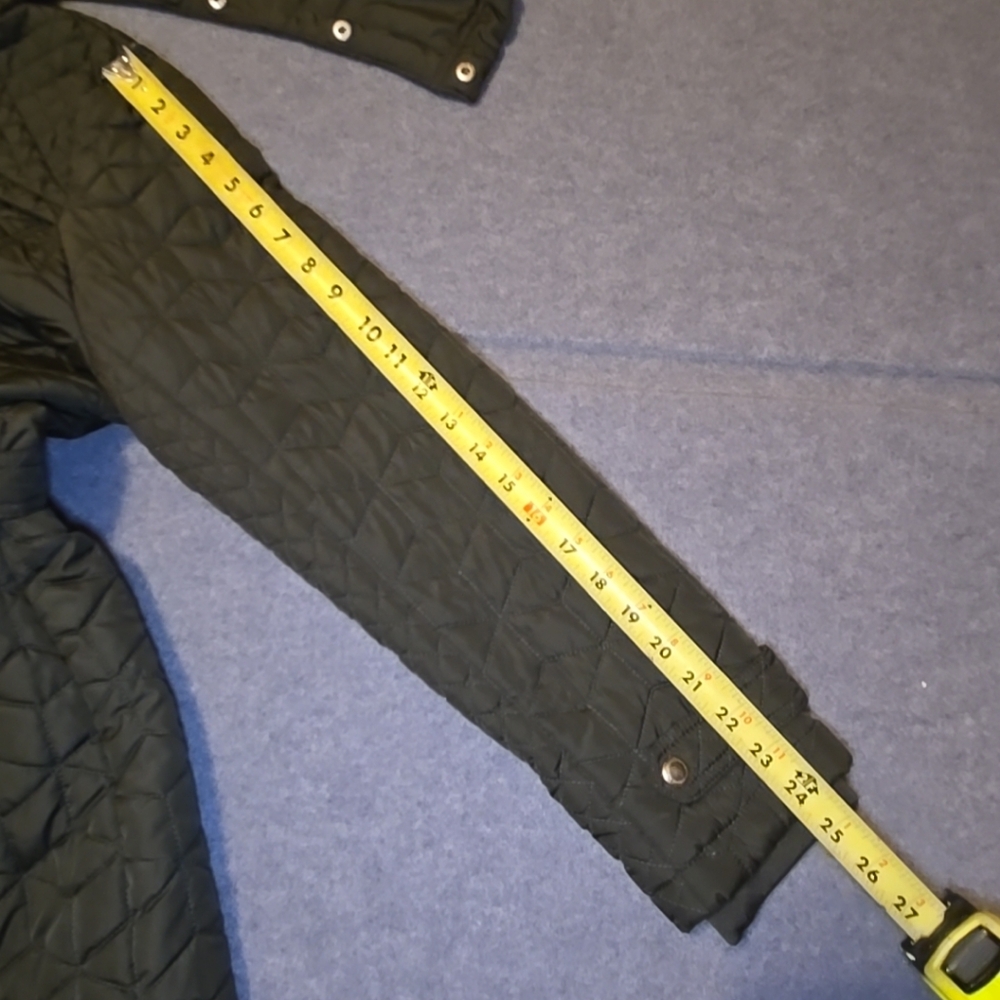Weatherproof Women's Quilted Puffer Jacket‎ - Olive Green - Picture 8 of 11